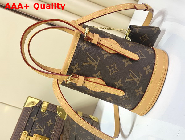 Louis Vuitton Nano Bucket in Monogram Canvas Replica