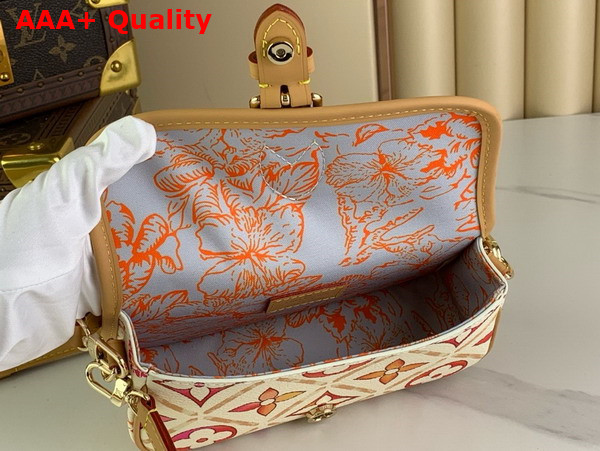 Louis Vuitton Nano Diane Bag in Coral Monogram Coated Canvas M83621 Replica