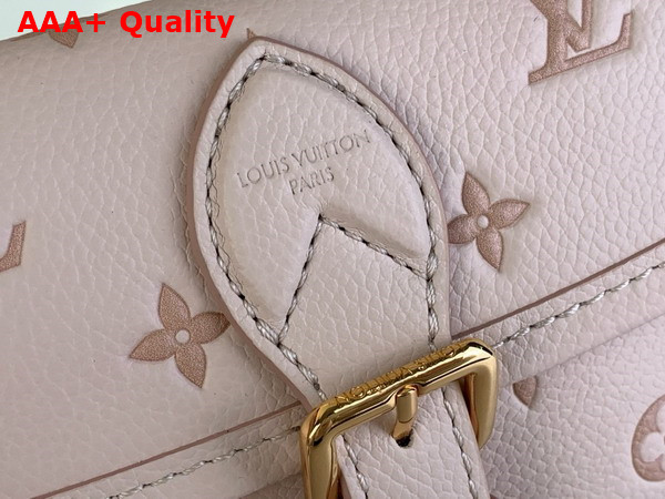 Louis Vuitton Nano Diane Handbag Bicolor Eden Embossed Grained Cowhide Leather M13642 Replica