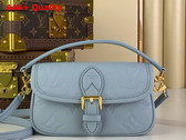 Louis Vuitton Nano Diane in Bleu Olympe Monogram Empreinte Leather M83592 Replica