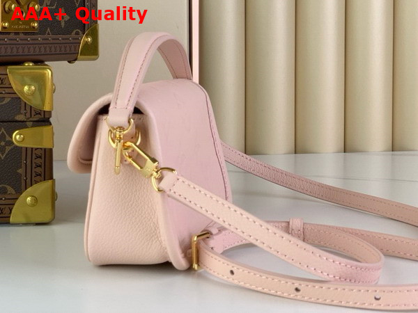 Louis Vuitton Nano Diane in Pink Opale Monogram Empreinte Leather M83566 Replica