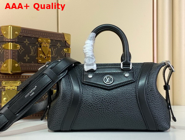 Louis Vuitton Nano LV Biker Handbag in Black Lambskin M14623 Replica