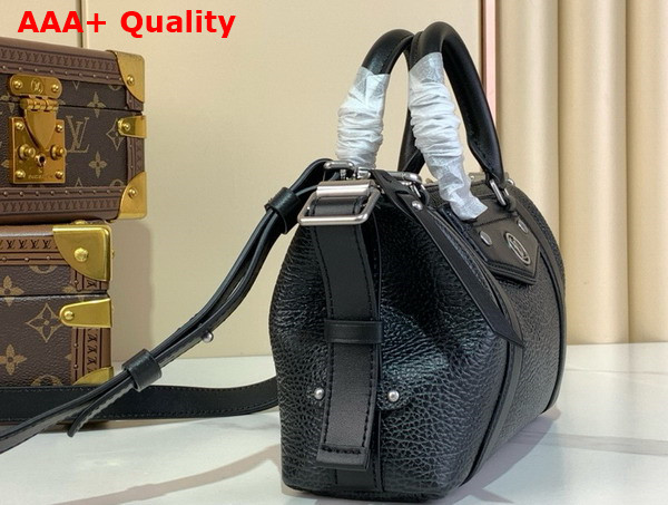 Louis Vuitton Nano LV Biker Handbag in Black Lambskin M14623 Replica