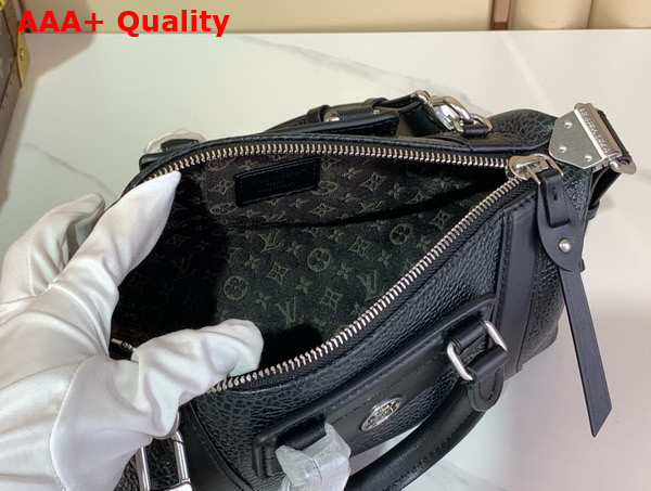 Louis Vuitton Nano LV Biker Handbag in Black Lambskin M14623 Replica