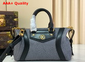Louis Vuitton Nano LV Biker Handbag in Dark Denim Lambskin Replica