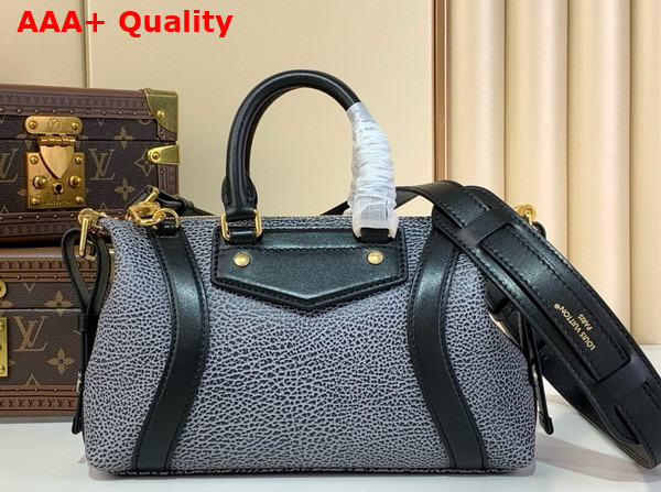 Louis Vuitton Nano LV Biker Handbag in Dark Denim Lambskin Replica