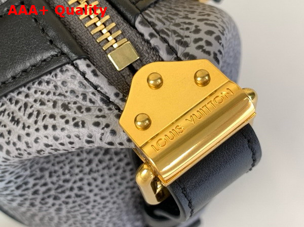 Louis Vuitton Nano LV Biker Handbag in Dark Denim Lambskin Replica