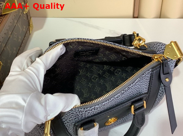 Louis Vuitton Nano LV Biker Handbag in Dark Denim Lambskin Replica