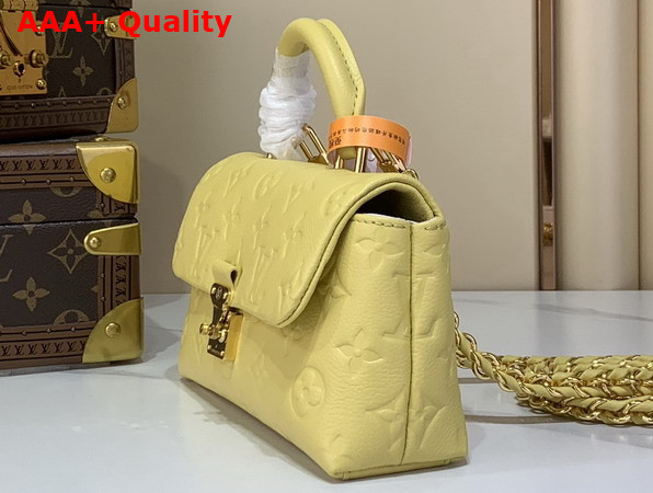 Louis Vuitton Nano Madeleine Banane Monogram Empreinte Leather M29378 Replica