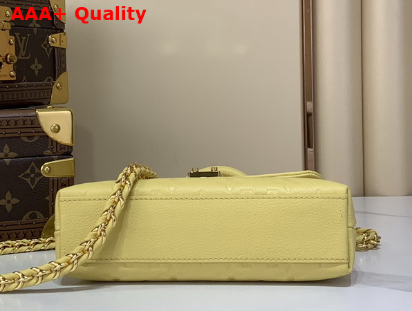 Louis Vuitton Nano Madeleine Banane Monogram Empreinte Leather M29378 Replica