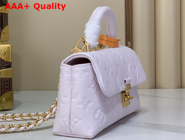 Louis Vuitton Nano Madeleine Sweet Lavender Monogram Empreinte Leather M29380 Replica