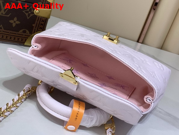 Louis Vuitton Nano Madeleine Sweet Lavender Monogram Empreinte Leather M29380 Replica