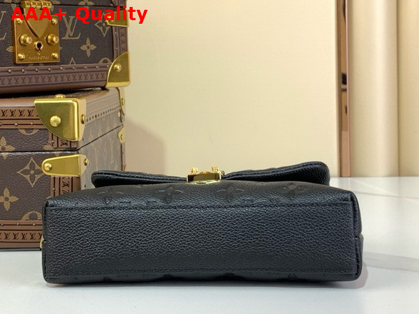 Louis Vuitton Nano Madeleine in Black Monogram Empreinte Leather M12144 Replica