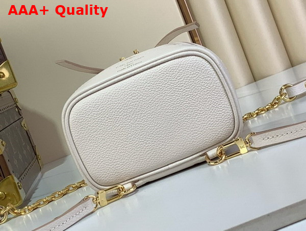 Louis Vuitton Nano Noe Backpack Bicolor Eden Embossed Grained Cowhide Leather M13656 Replica