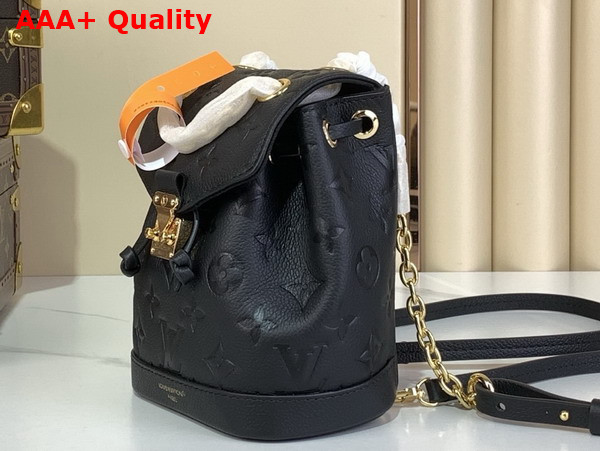 Louis Vuitton Nano Noe Backpack in Black Monogram Empreinte Leather M14549 Replica