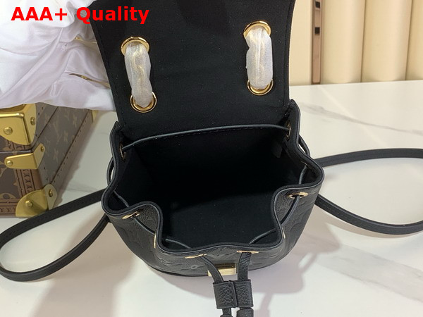Louis Vuitton Nano Noe Backpack in Black Monogram Empreinte Leather M14549 Replica