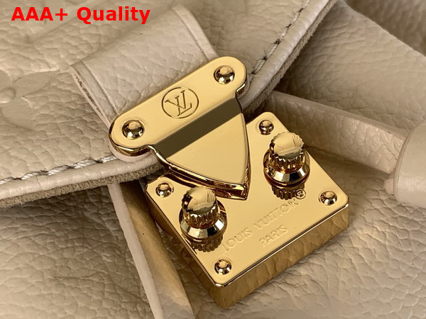 Louis Vuitton Nano Noe Backpack in Cream Monogram Empreinte Leather M25819 Replica