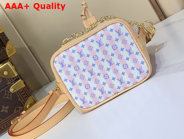 Louis Vuitton Nano Noe LV Stamp Blue M29029 Replica
