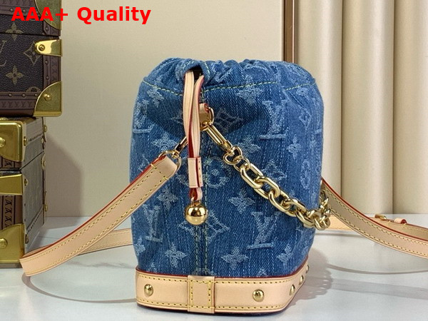 Louis Vuitton Nano Noe Monogram Denim M83043 Replica