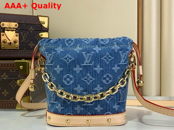 Louis Vuitton Nano Noe Monogram Denim M83043 Replica