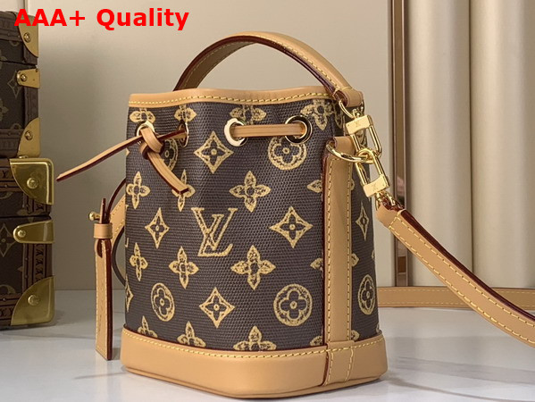 Louis Vuitton Nano Noe Monogram Origine Ebene Coated Canvas M27699 Replica