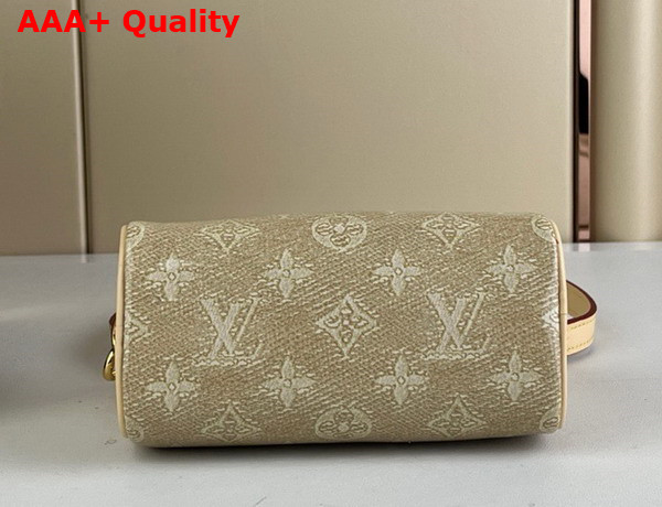 Louis Vuitton Nano Speedy Bag in Beige Monogram Coated Canvas M82242 Replica