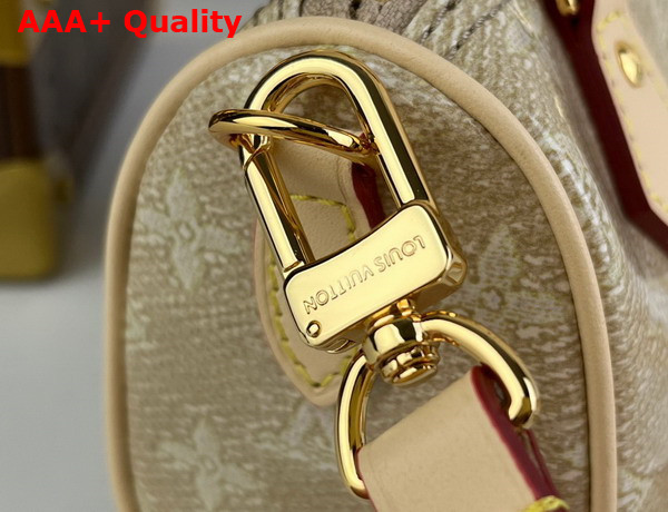 Louis Vuitton Nano Speedy Bag in Beige Monogram Coated Canvas M82242 Replica