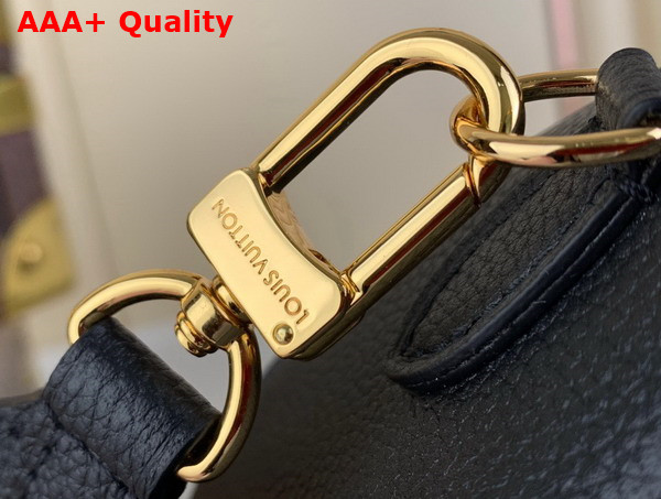 Louis Vuitton Nano Speedy Bag in Black Monogram Empreinte Grained Cowhide Leather with Studs Replica