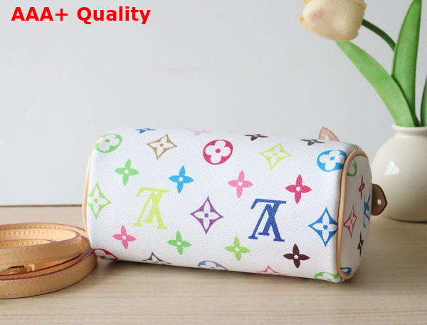 Louis Vuitton Nano Speedy Bag in Multicolor Monogram Canvas Replica