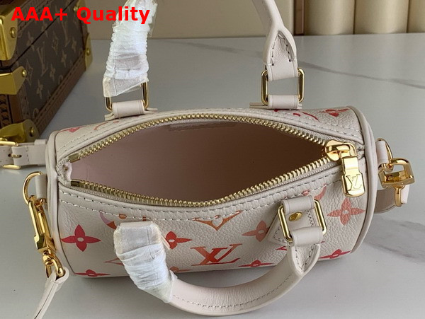 Louis Vuitton Nano Speedy Bag in Sunrise Aquarelle Monogram Empreinte Leather M83452 Replica