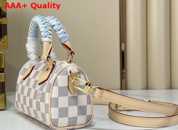 Louis Vuitton Nano Speedy Damier Azur Canvas N40918 Replica