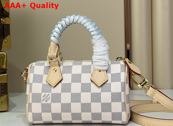 Louis Vuitton Nano Speedy Damier Azur Canvas N40918 Replica