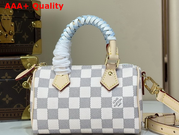 Louis Vuitton Nano Speedy Damier Azur Canvas N40918 Replica