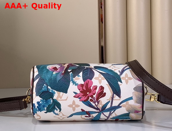 Louis Vuitton Nano Speedy Handbag in Monogram Dune Coated Canvas with its Flora and Fauna Design M29149 Replica