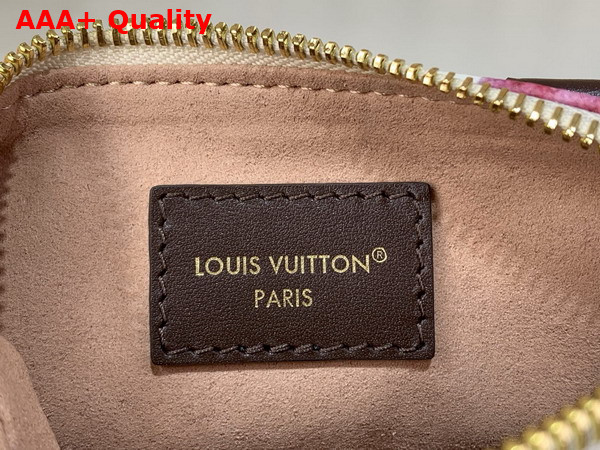 Louis Vuitton Nano Speedy Handbag in Monogram Dune Coated Canvas with its Flora and Fauna Design M29149 Replica