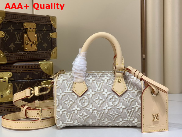 Louis Vuitton Nano Speedy Monogram Embleme Peuplier M28502 Replica