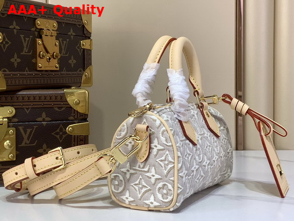 Louis Vuitton Nano Speedy Monogram Embleme Peuplier M28502 Replica