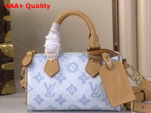 Louis Vuitton Nano Speedy Monogram Origine Bleu Courrier M28323 Replica
