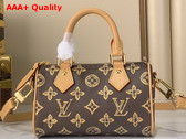 Louis Vuitton Nano Speedy Monogram Origine Ebene Coated Canvas M27610 Replica