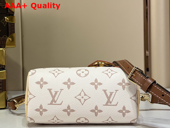 Louis Vuitton Nano Speedy in Monogram Dune Coated Canvas Bringing a Playful Touch M29781 Replica