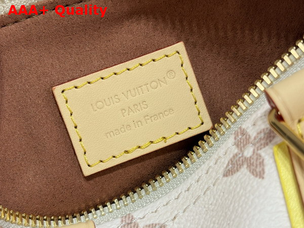 Louis Vuitton Nano Speedy in Monogram Dune Coated Canvas Bringing a Playful Touch M29781 Replica