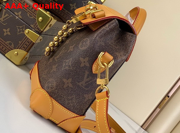 Louis Vuitton Nano Steamer 15 Bag in Monogram Dust Coated Canvas M11630 Replica