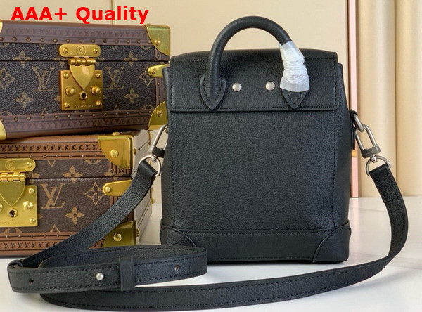 Louis Vuitton Nano Steamer 15 in Black LV Colorado Calfskin M11637 Replica