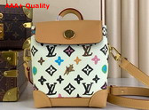 Louis Vuitton Nano Steamer Bag in Vanilla Monogram Craggy Coated Canvas M83429 Replica
