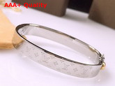 Louis Vuitton Nanogram Cuff Silver M00249 Replica