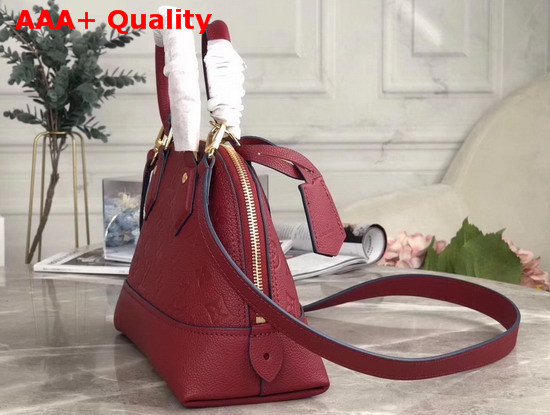 Louis Vuitton Neo Alma BB Handbag in Cherry Berry Monogram Empreinte Leather M44866 Replica