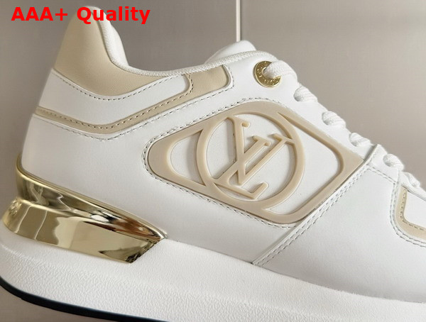 Louis Vuitton Neo Run Away Sneaker in Rose Clair Pink Patent Calf Leather 1ACHZE Replica