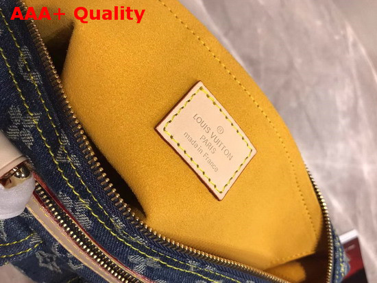 Louis Vuitton Neo Speedy Handbag in Blue Monogram Denim M95019 Replica