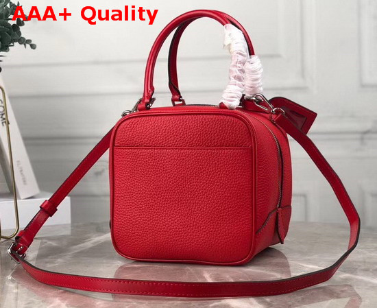 Louis Vuitton Neo Square Bag in Red Taurillon Leather M55475 Replica