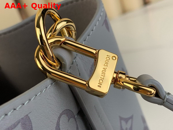 Louis Vuitton Neonoe BB Bag in Trianon Gray Monogram Ink Leather M12749 Replica